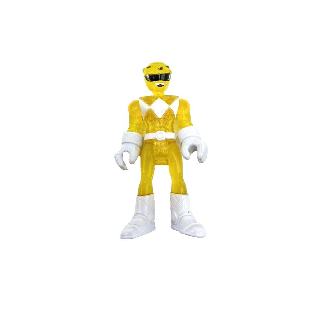 Imaginext Yellow Power Ranger Translucent Clear Action Figure
